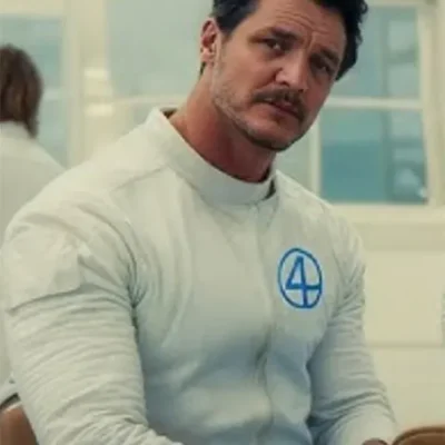 Pedro Pascal The Fantastic Four First Steps White Jacket