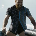 Road House 2024 Conor Mcgregor Floral And Geometric Shirt