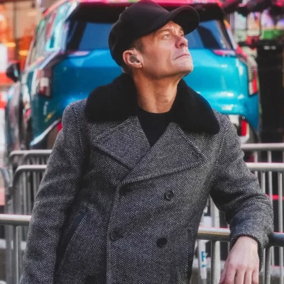 Ryan Seacrest New Year’s Rockin Eve Coat