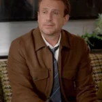 Shrinking Jason Segel Brown Jacket
