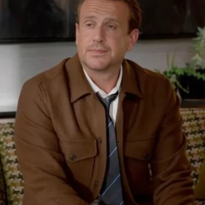 Shrinking Jason Segel Brown Jacket