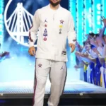 Stephen Curry All-Star Game 2025 White Tracksuit