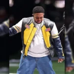 Super Bowl LIX Mustard Leather Jacket