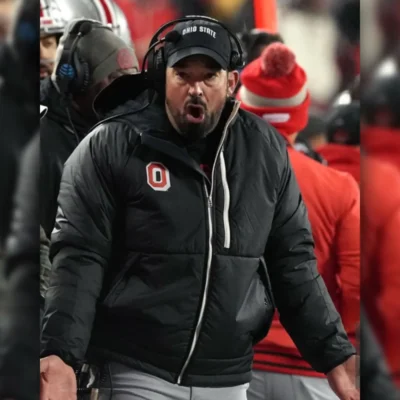 Tennessee v Ohio State Ryan Day Hooded Jacket