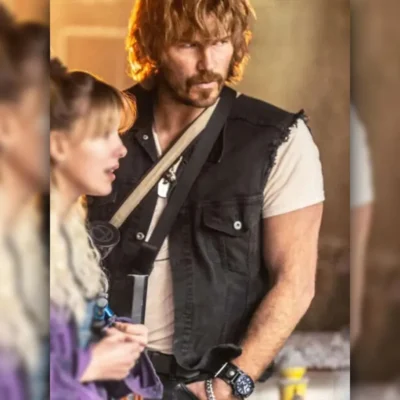 The Electric State Chris Pratt Black Vest