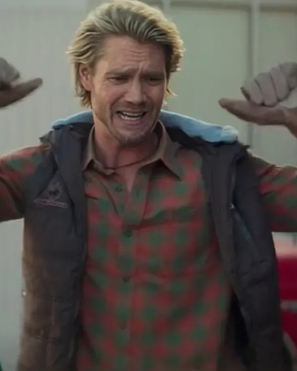 The Merry Gentlemen 2024 Chad Michael Murray Vest