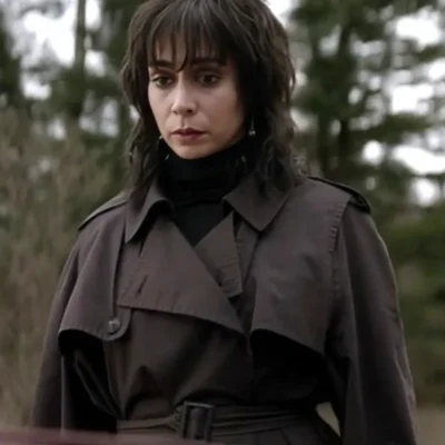 The Penguin 2024 Cristin Milioti Trench Coat
