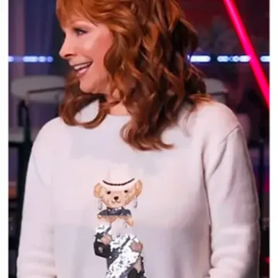 The Voice S26 Reba McEntire Bear Sweater