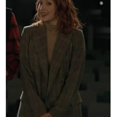 Emily Tennant Plaid Blazer