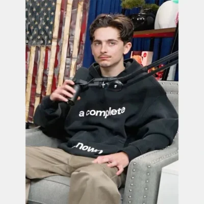 Timothee Chalamet A Complete Unknown Hoodie