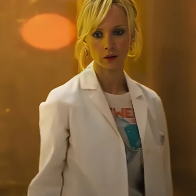 The Last Dance Juno Temple White Blazer