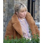 We Live in Time Almut Shearling Coat