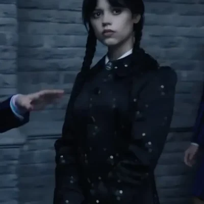 Wednesday S02 Wednesday Addams Floral Coat