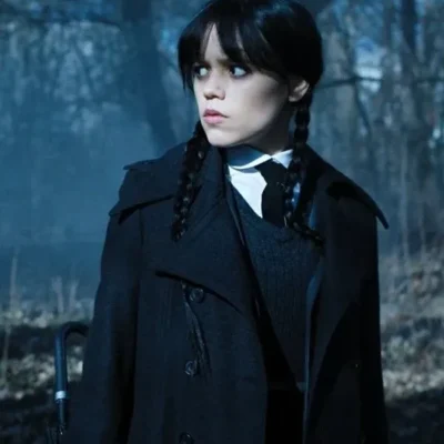 Wednesday S02 Wednesday Addams Trench Coat