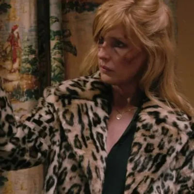 Yellowstone S02 Beth Dutton Cheetah Print Coat
