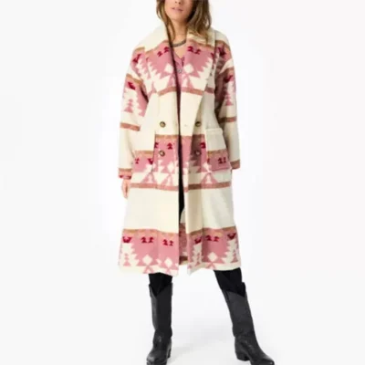 Yellowstone-Season-5-Beth-Dutton-Pink-Coat