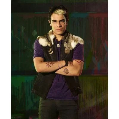 Zombies 2 Wyatt Leather Vest