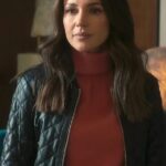 Fool Me Once 2024 Michelle Keegan Quilted Leather Jacket