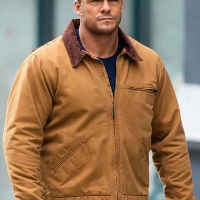 Reacher 2 Alan Ritchson (Jack) Brown Jacket