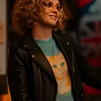 Yel­low­jack­ets S3 Christi­na Ric­ci Black Leather Jacket