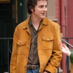 A Complete Unknown Timothée Chalamet Suede Jacket