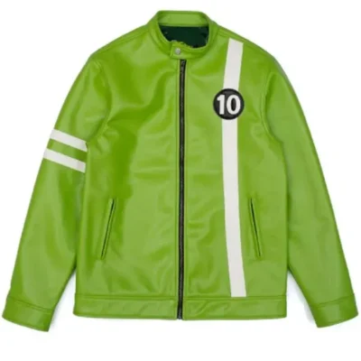 Ben 10 Green Leather Jacket