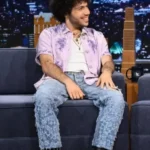 The Tonight Show Benny Blanco Purple Shirt