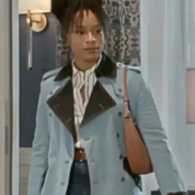 Beyond the Gates Denim Naomi Hamilton Hawthorne Trench Coat