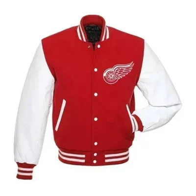 Detroit Red Wings Varsity Jacket