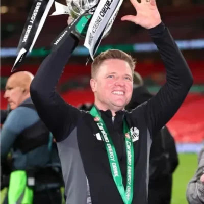 Eddie Howe Newcastle United Black Jacket