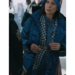 Elsbeth Carrie Preston Blue Long Coat