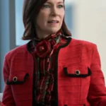 Elsbeth S02 Carrie Preston Red Tweed Jacket