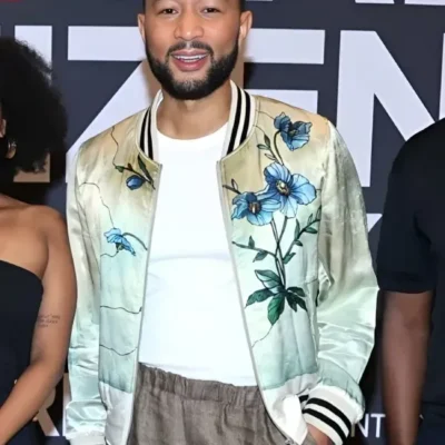 Global Citizen Move Afrika John Legend Floral Jacket