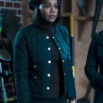 Grosse Pointe Garden Society S01 Catherine Black Quilted Jacket