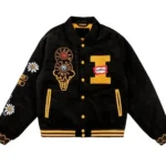 Ice Cream Team Black Varsity Jacket