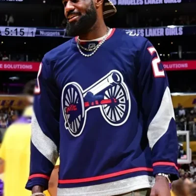LeBron James Columbus Blue Jersey
