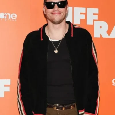 Pete Davidson Riff Raff New York Screening Jacket