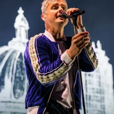 Pstereo Festival 2024 Tom Chaplin Blue Track Jacket