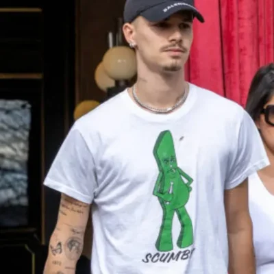 Romeo Beckham White T-Shirt