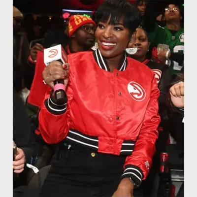 Shamea Morton Atlanta Hawks Varsity Jacket