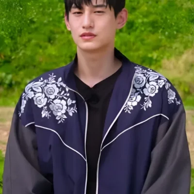 Singles Inferno S04 Kim Tae-Hwan Floral Track Jacket