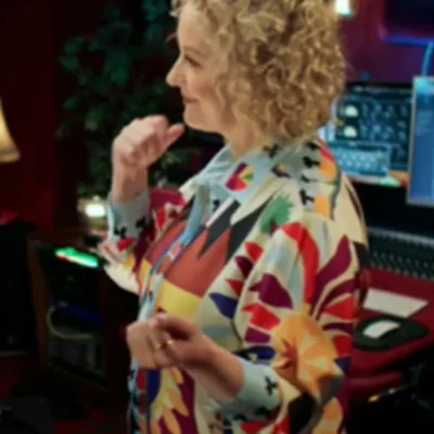 Take 5 With Zan Rowe S03 Zan Rowe Graphic Print Silk Shirt