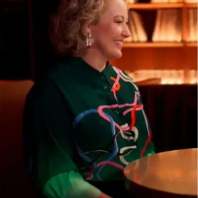 Take 5 with Zan Rowe Green Shirt