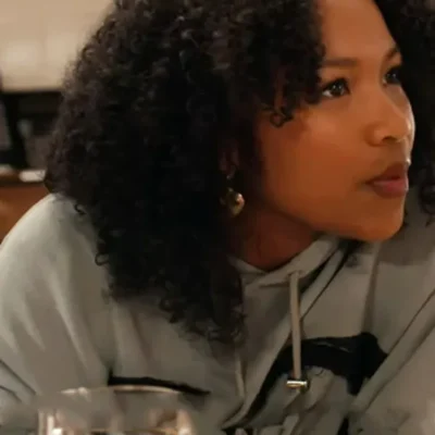 The Equalizer S05 Laya DeLeon Hayes Grey Heart Hoodie