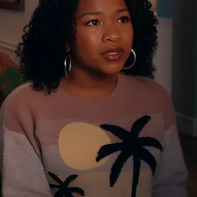 The Equalizer S05 Laya DeLeon Hayes Palm Tree Sweater