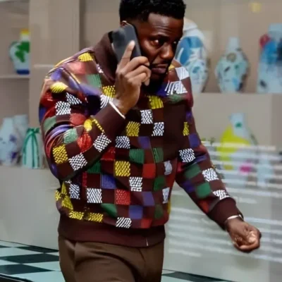 The Today Show 2025 Kevin Hart Brown Checkered Jacket