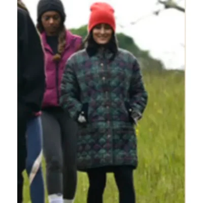 The Traitors US S03 Nikki Garcia Green Quilted Coat