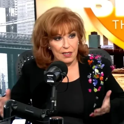 The View Joy Behar Black Floral Blazer