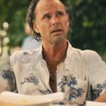 The White Lotus S03 Rick Hatchett Hibiscus Print Shirt