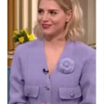This Morning 2025 Lucy Boynton Lilac Jacket